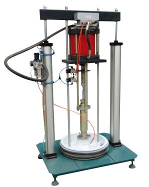 用手動轉(zhuǎn)閥控制打膠機比例的步驟